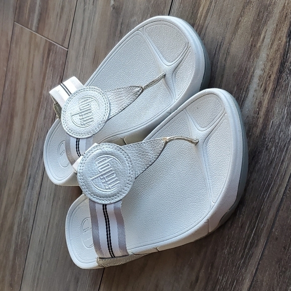 Fitflop Womens Platform Flip Flop Sandals sz 10 shoes - Picture 2 of 10